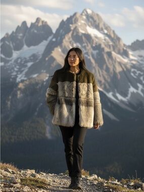 Zara Multitone Teddy Jacket